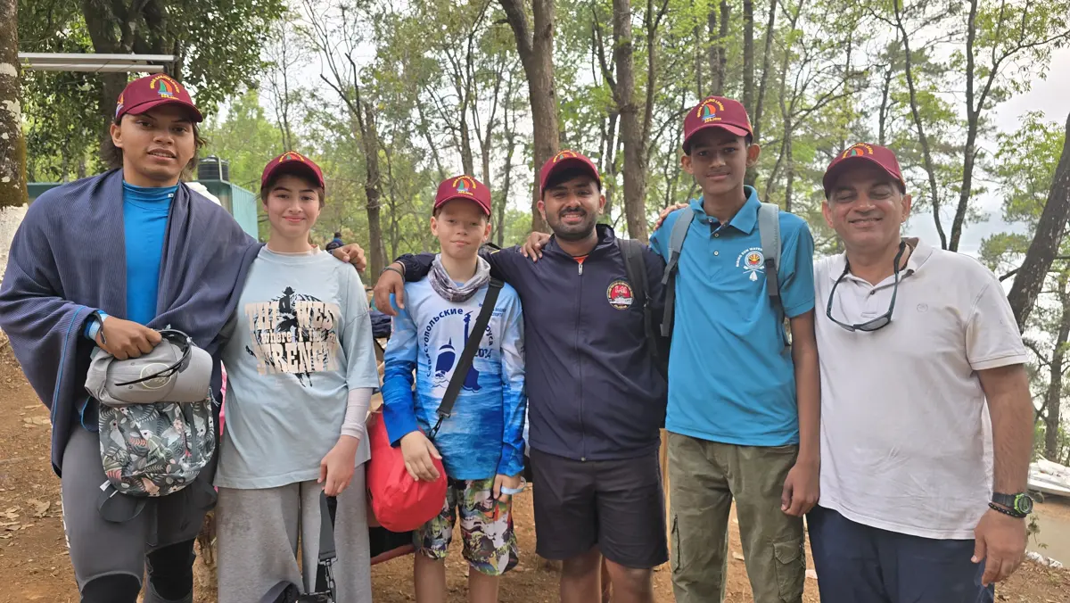 Mumbai Meridians sailing at speed during ISL 2026 regatta