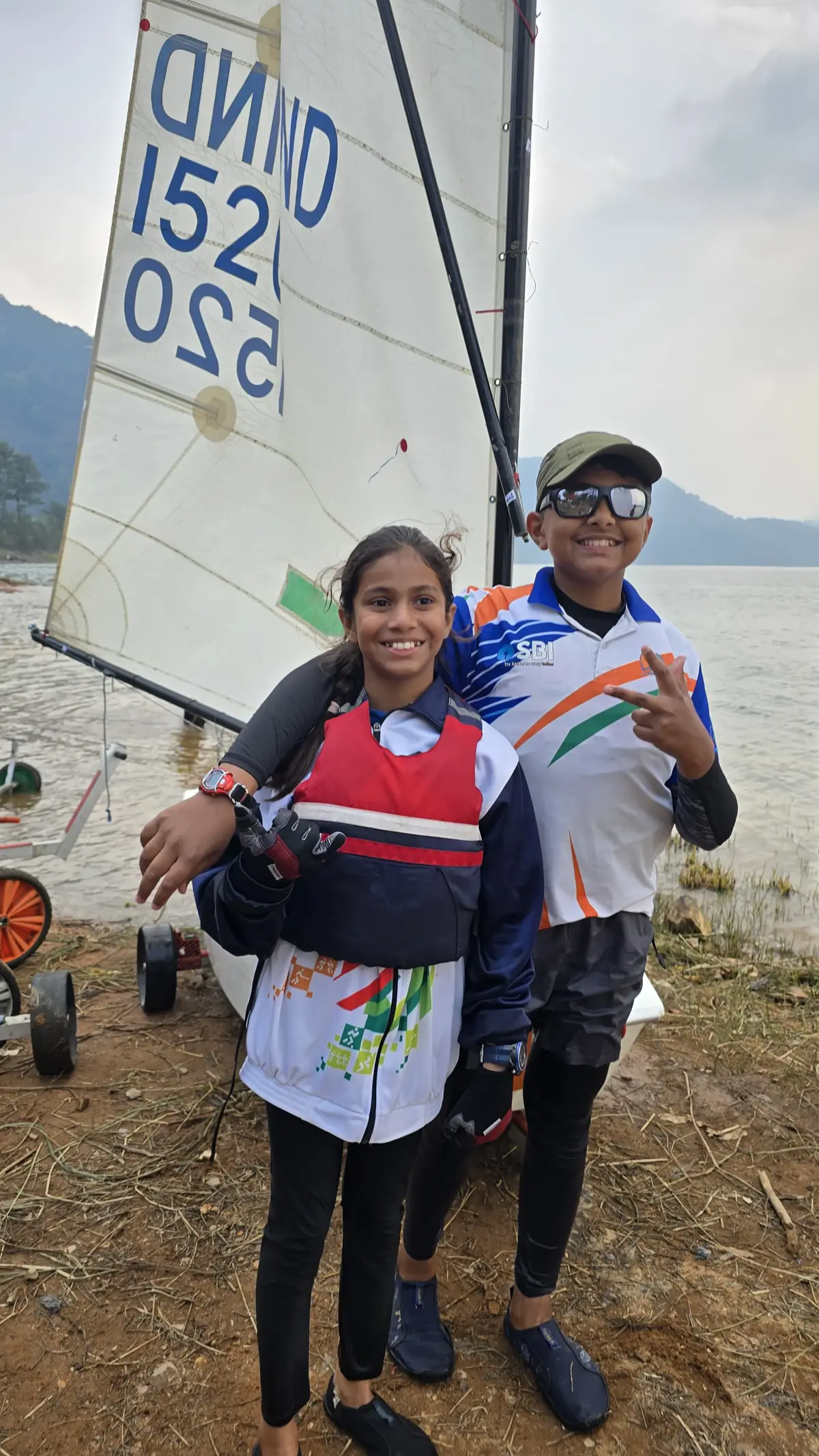 Mumbai Meridians athletes competing in Indian Sailing League 2026