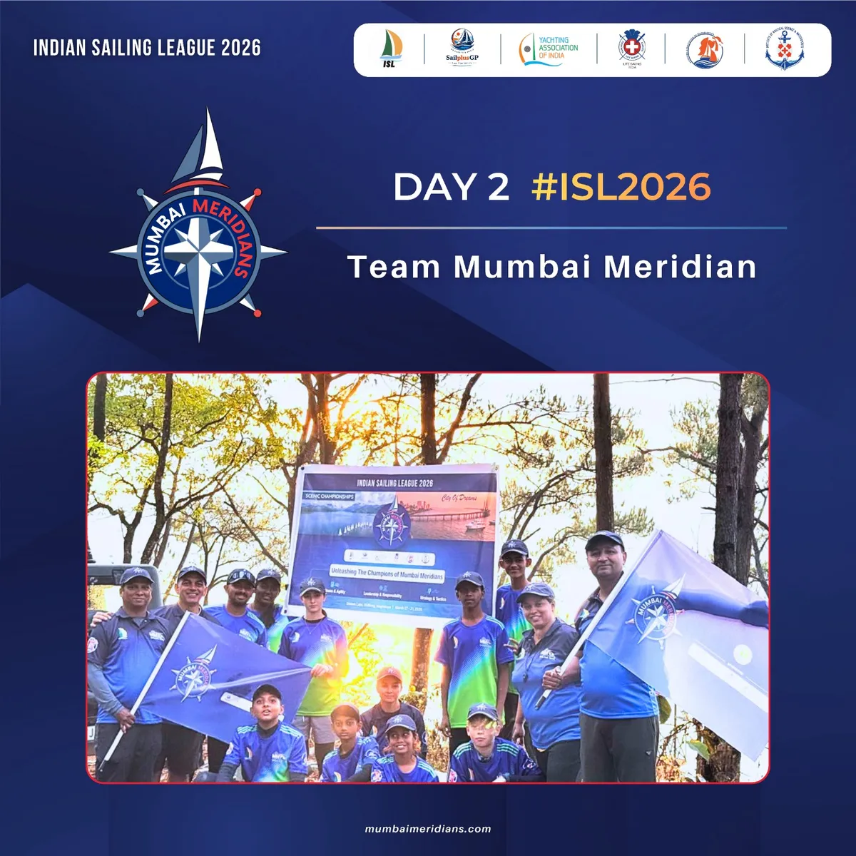 Mumbai Meridians evening race session ISL 2026
