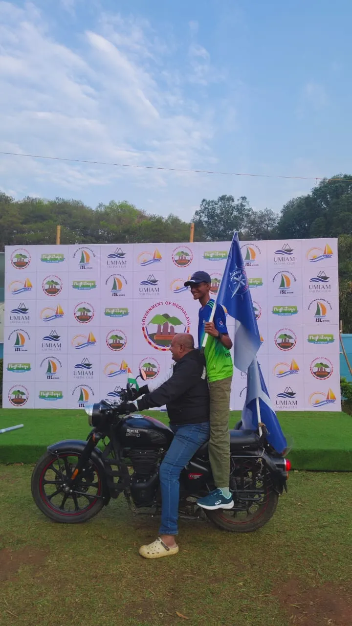 Mumbai Meridians race Day 4 action shot ISL 2026