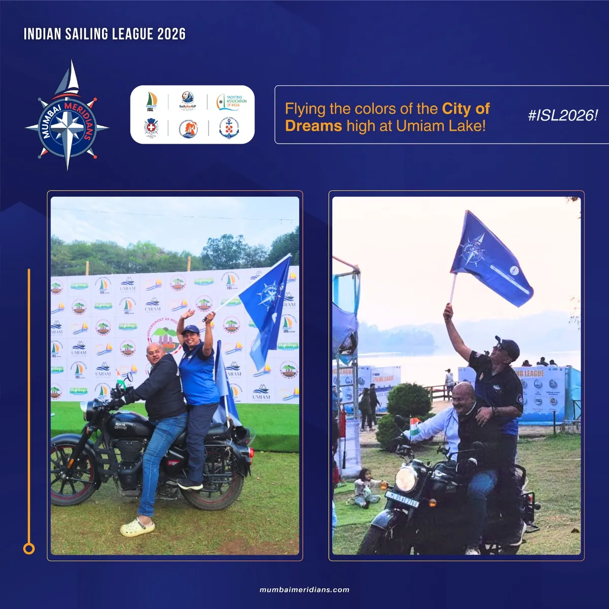 Mumbai Meridians racing moments Day 4 Umiam Lake