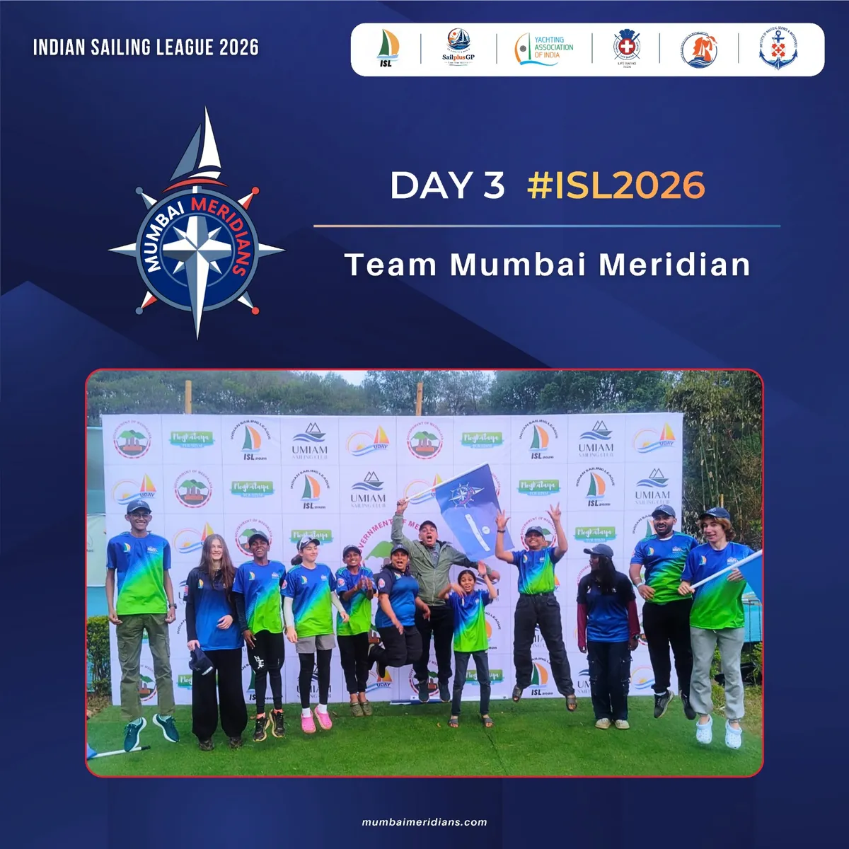 Mumbai Meridians race highlights afternoon ISL 2026