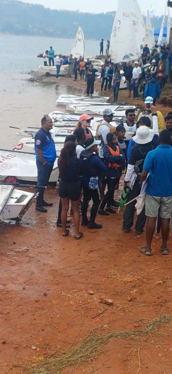 Mumbai Meridians crew on water Day 4 ISL 2026 Shillong