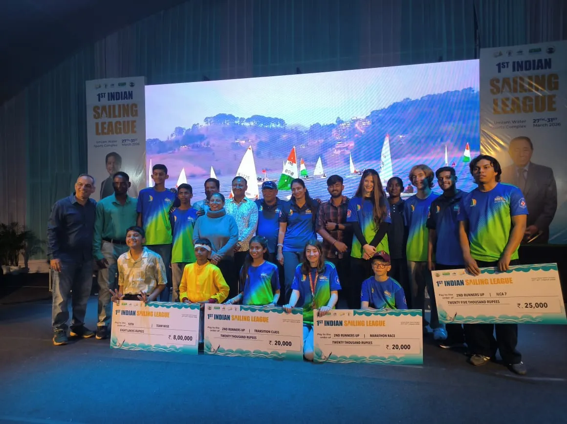 Mumbai Meridians race coverage Day 5 ISL 2026